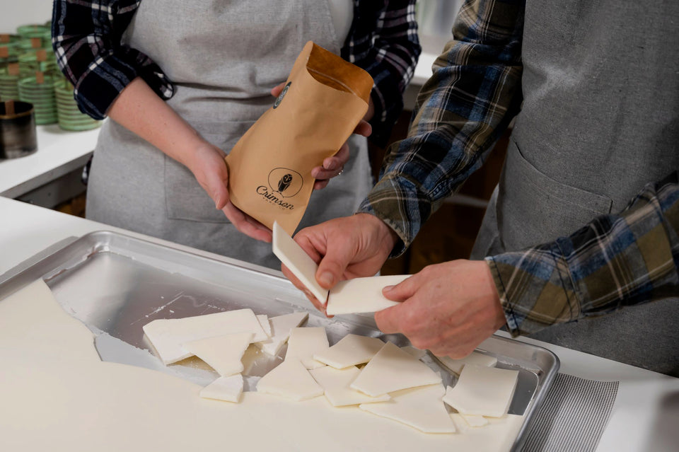Melt it in your warmer.