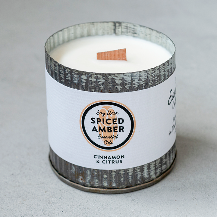 Spiced Amber (Essential Oil Candle)